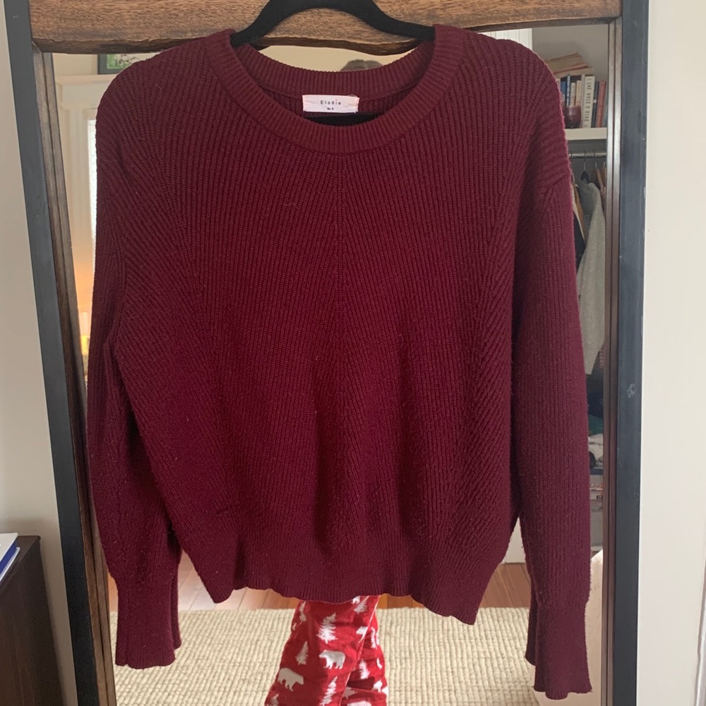 Maroon Sweater